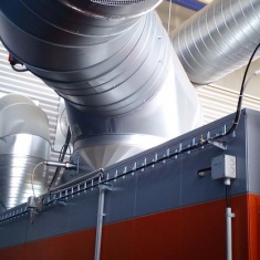 FirePro installed on filtration unit