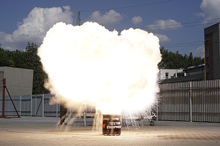 Explosion demonstration RSBP